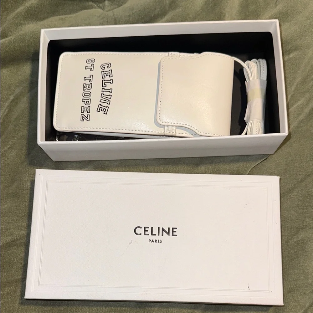 CELINE Black Women's Rectangular Sunglasses